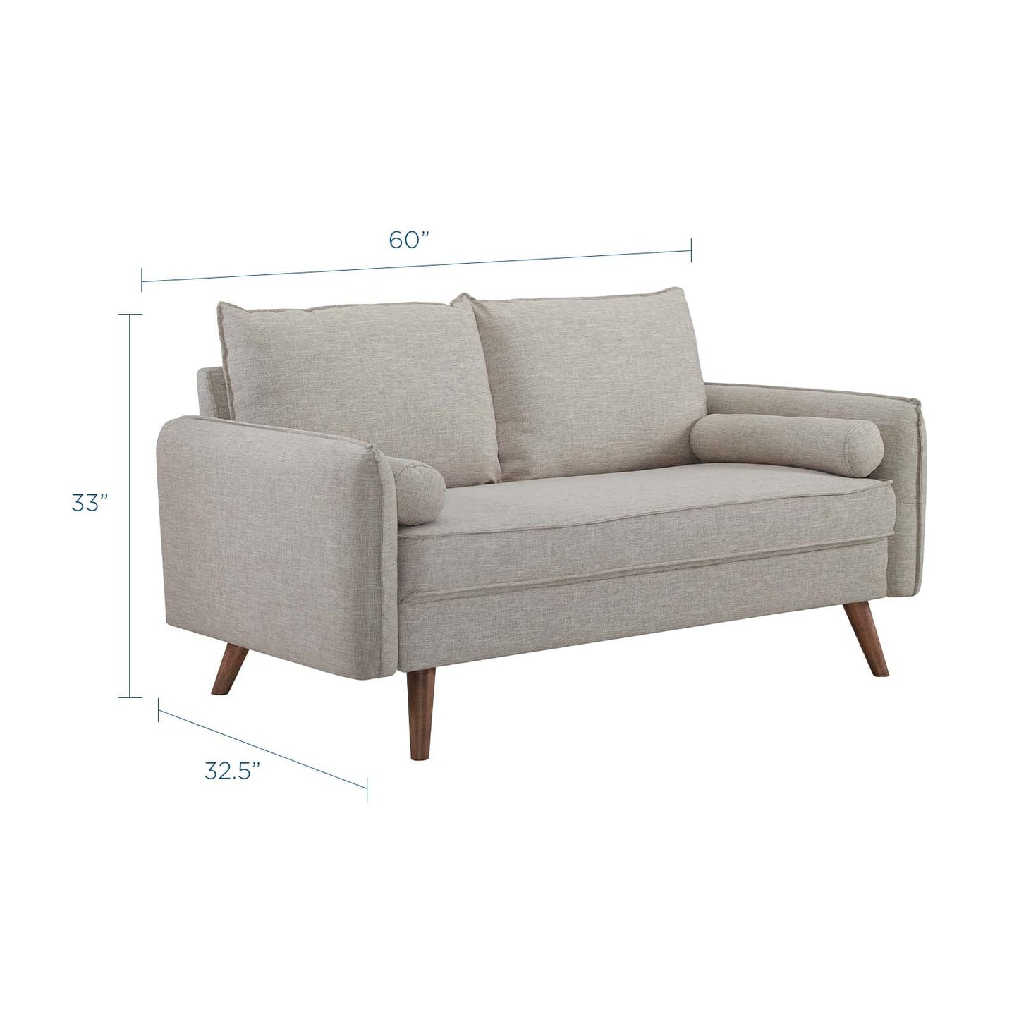 Serena Upholstered Loveseat