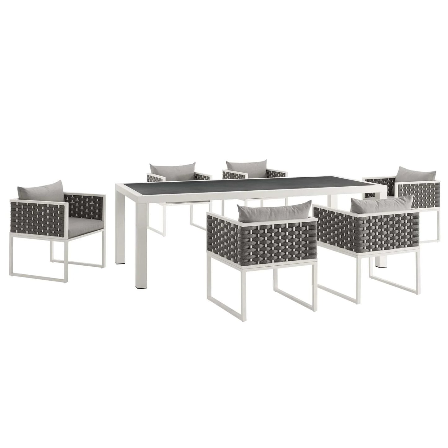 Vijoux 7 Piece Outdoor Dining Set