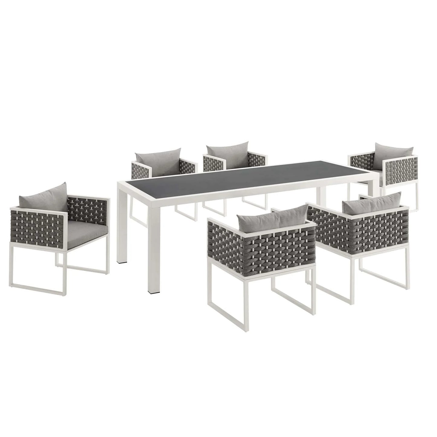 Vijoux 7 Piece Outdoor Dining Set