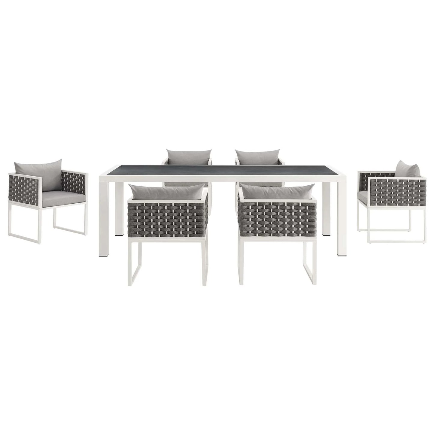 Vijoux 7 Piece Outdoor Dining Set