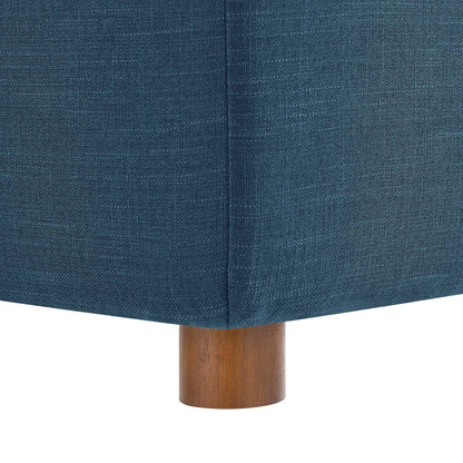 Tobi Overstuffed Upholstered Armless Chair