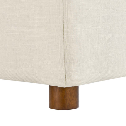 Tobi Overstuffed Upholstered Armless Chair