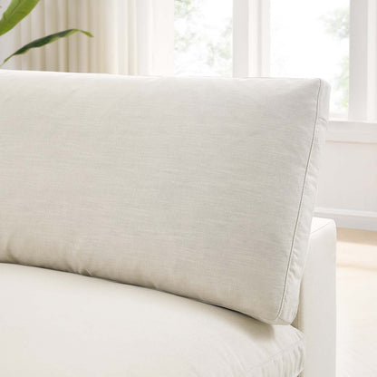 Tobi Overstuffed Upholstered Armless Chair