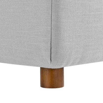Tobi Overstuffed Upholstered Armless Chair