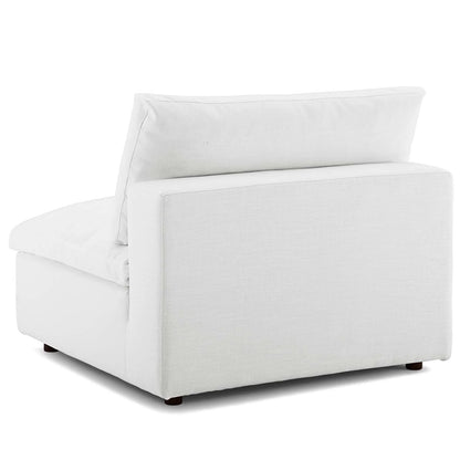 Tobi Overstuffed Upholstered Armless Chair