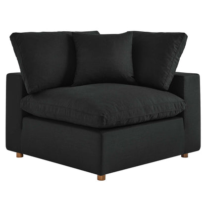 Tobi Overstuffed Upholstered Corner Chair