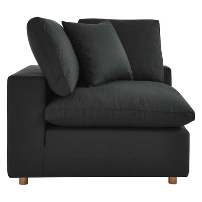 Tobi Overstuffed Upholstered Corner Chair
