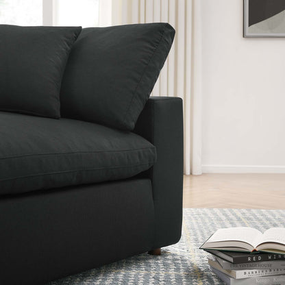 Tobi Overstuffed Upholstered Corner Chair