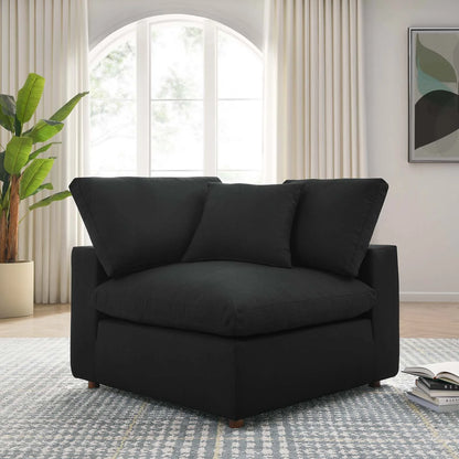 Tobi Overstuffed Upholstered Corner Chair