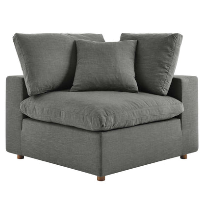Tobi Overstuffed Upholstered Corner Chair