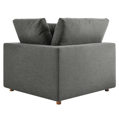 Tobi Overstuffed Upholstered Corner Chair