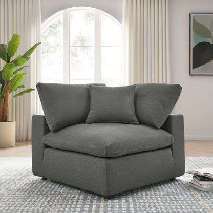 Tobi Overstuffed Upholstered Corner Chair