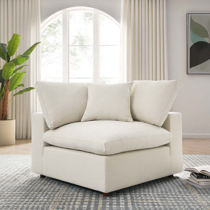 Tobi Overstuffed Upholstered Corner Chair