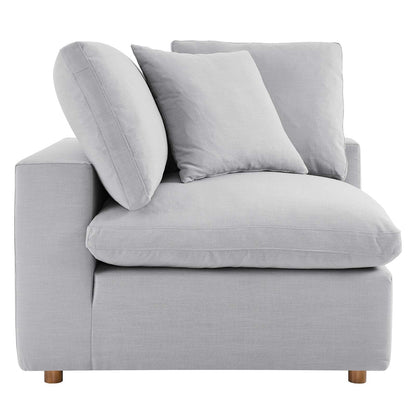 Tobi Overstuffed Upholstered Corner Chair
