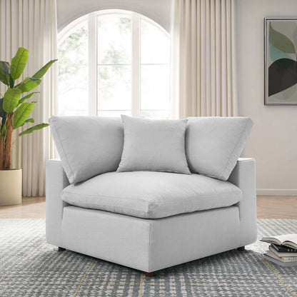 Tobi Overstuffed Upholstered Corner Chair