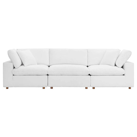 Tobi Overstuffed 3-Piece Sectional Sofa