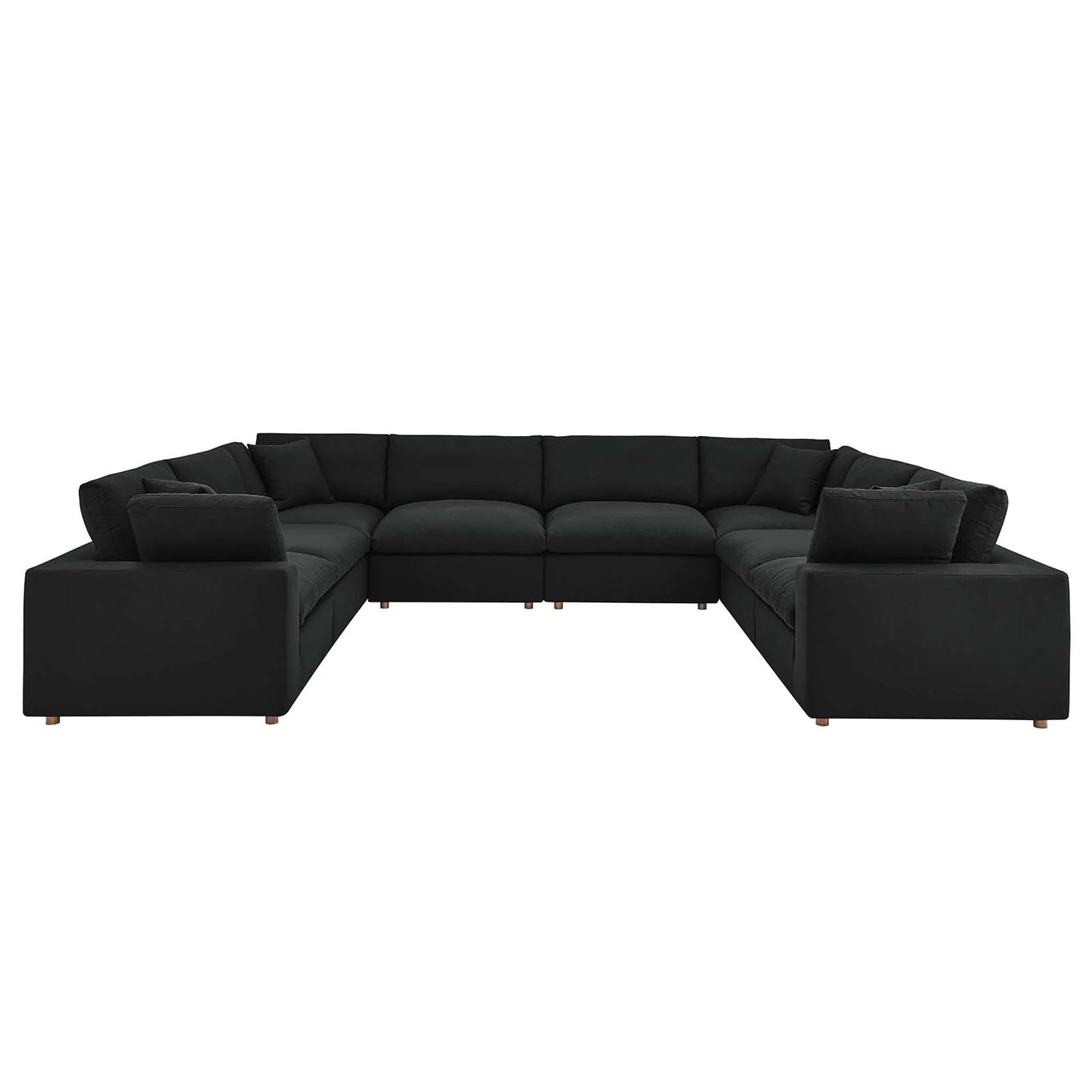 Commix Down Filled Overstuffed 8-Piece Sectional Sofa