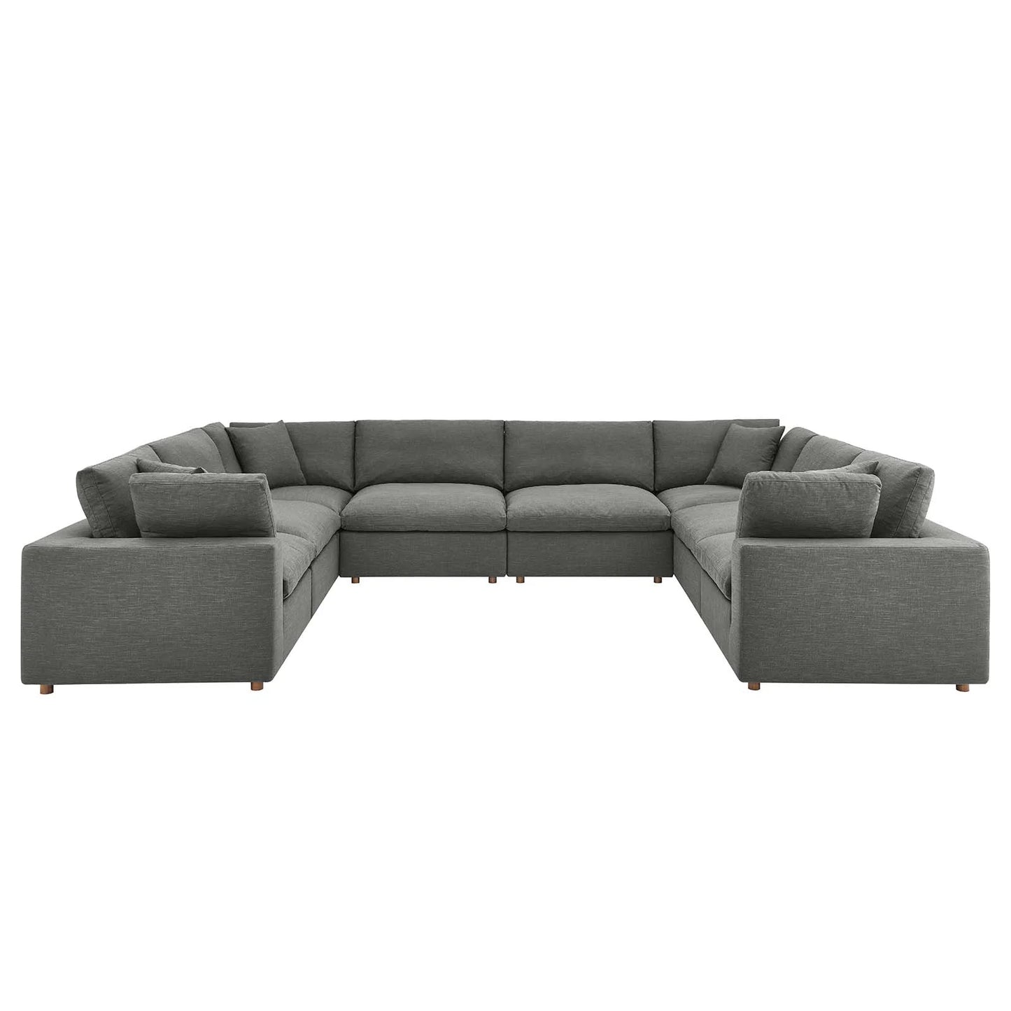 Commix Down Filled Overstuffed 8-Piece Sectional Sofa