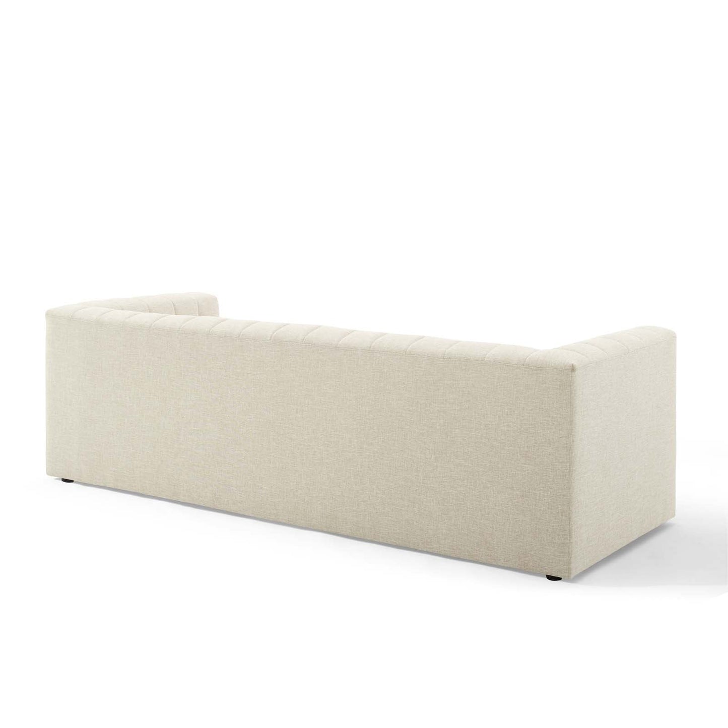 Priya Channel Tufted Upholstered Sofa