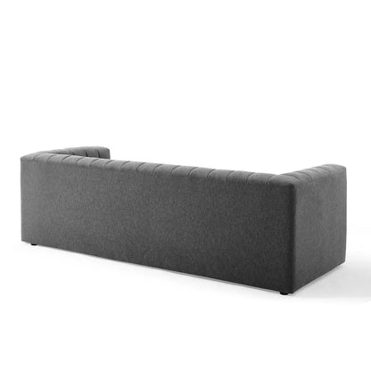 Kano Channel Tufted Upholstered Sofa