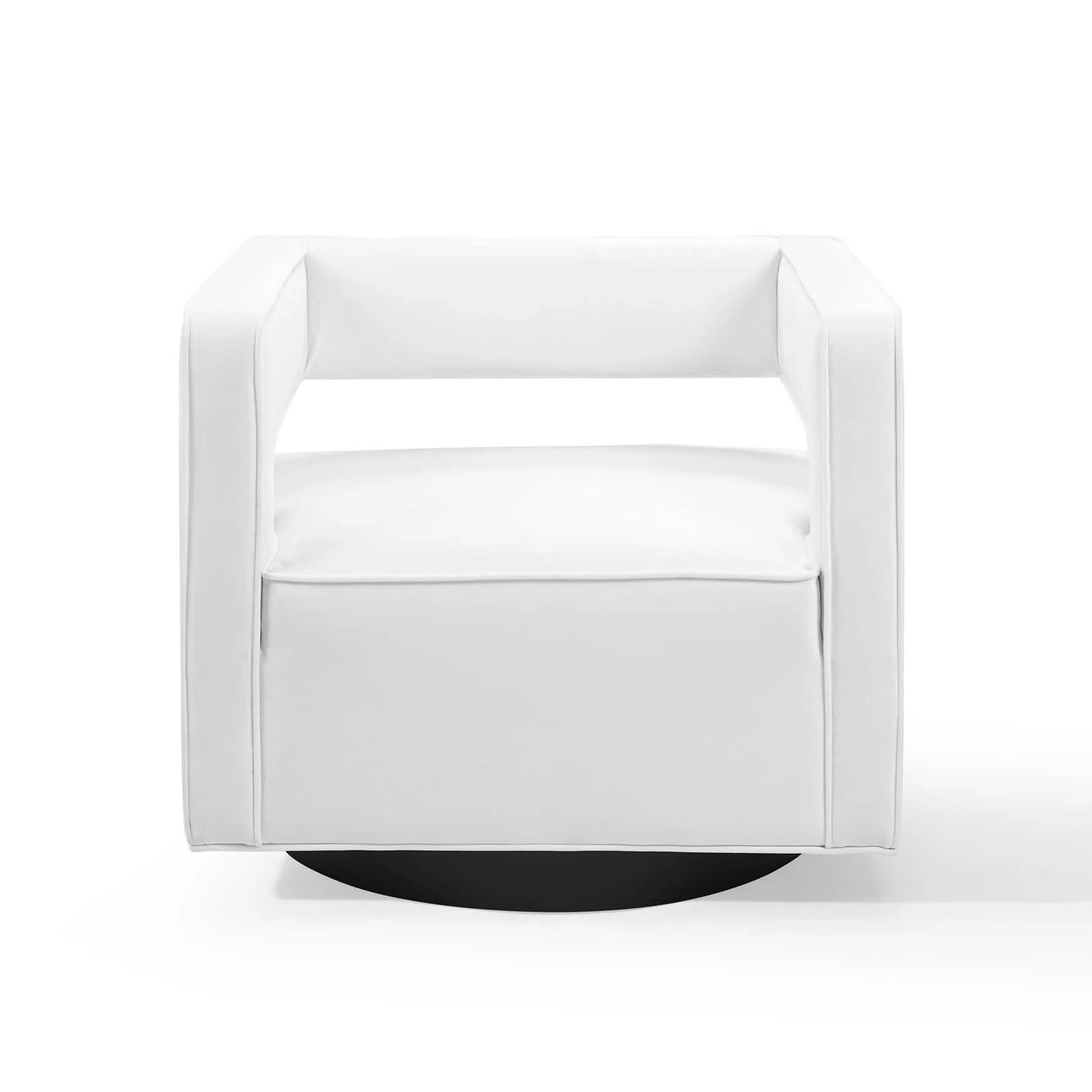 Mitch Velvet Swivel Armchair