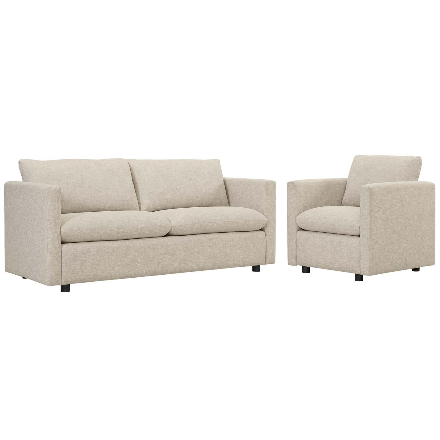 Keya Upholstered Living Set