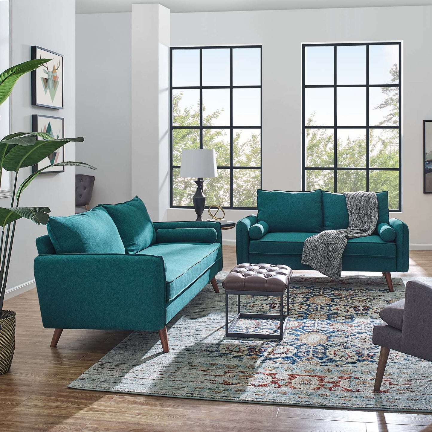 Serena Upholstered Living Set