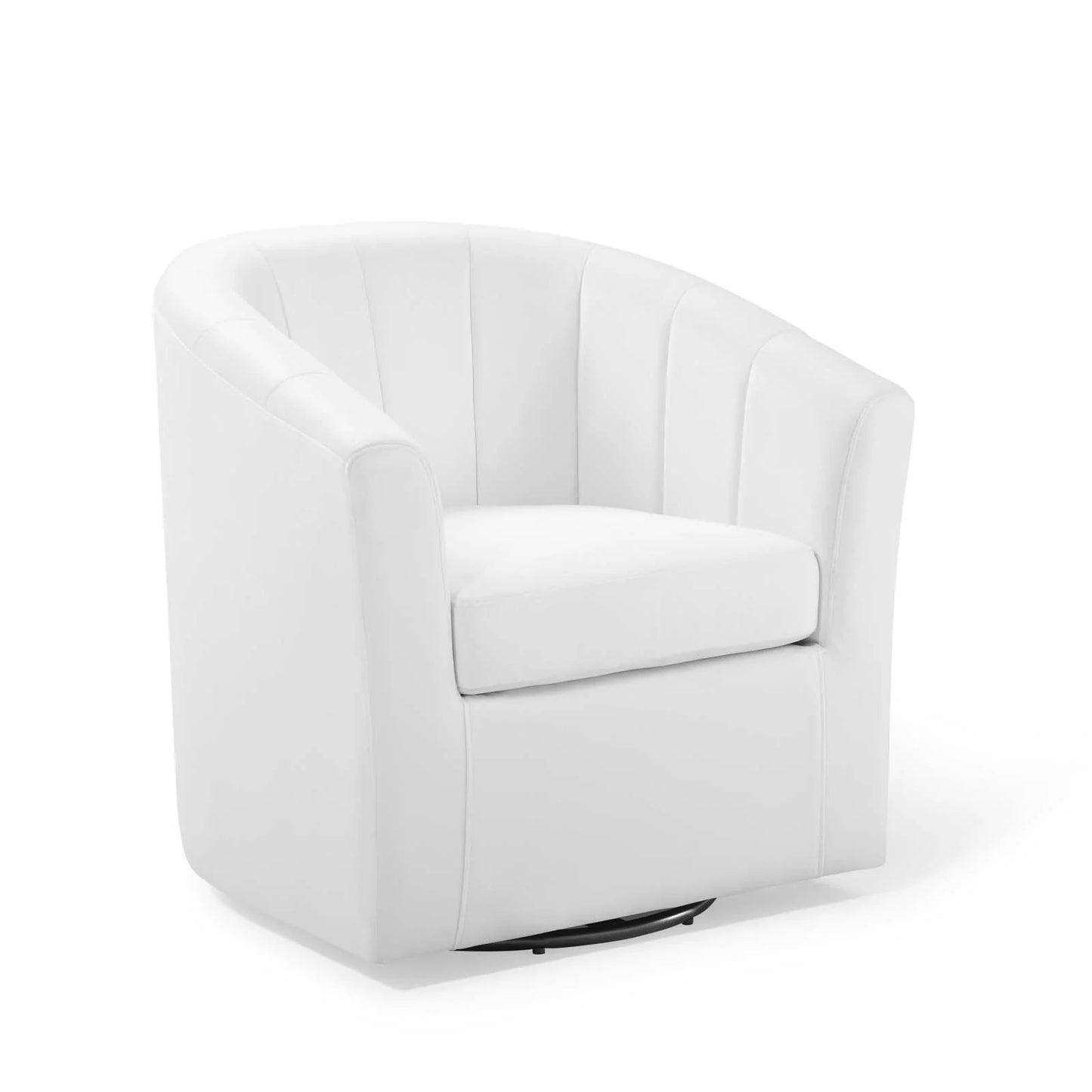 Sia Velvet Swivel Armchair