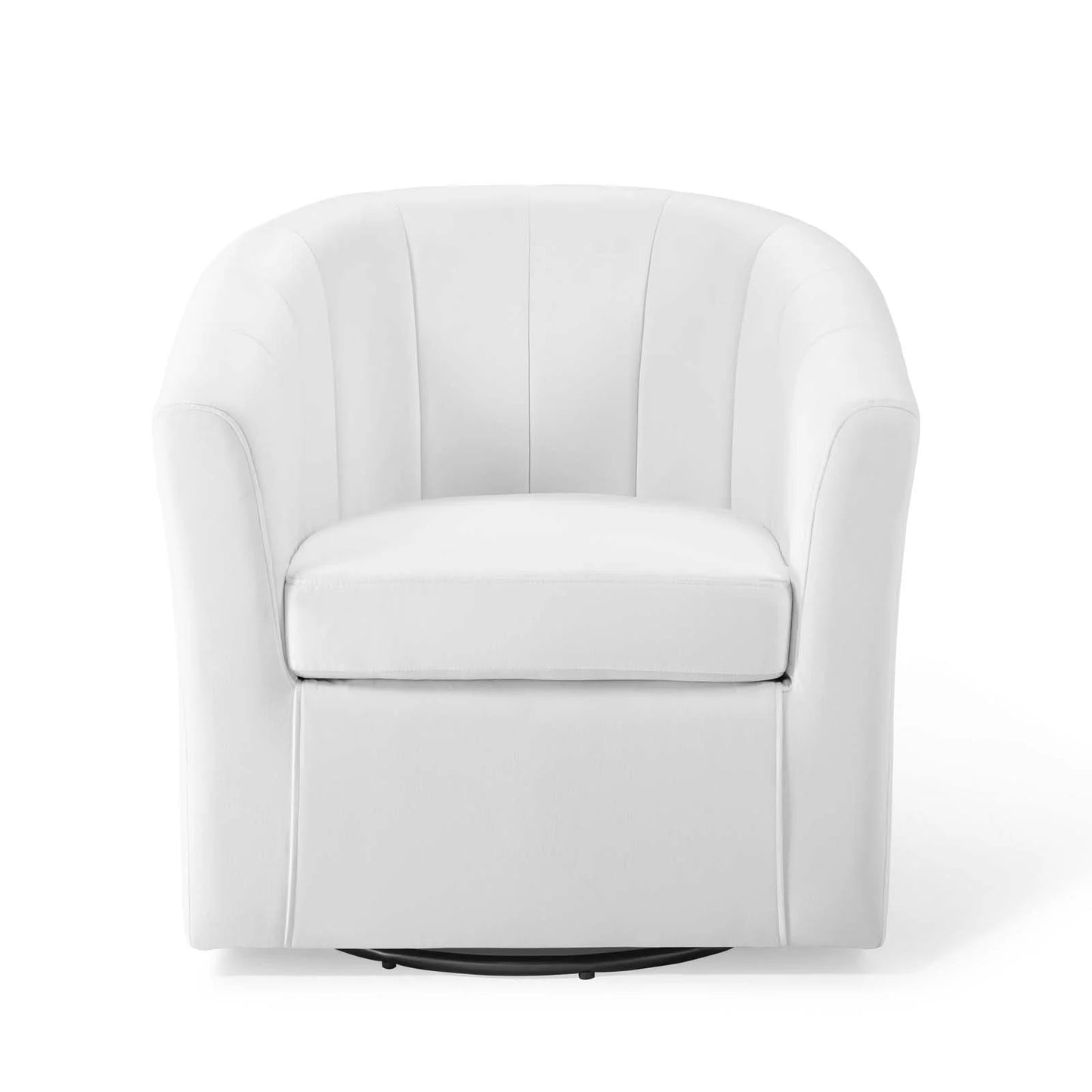 Sia Velvet Swivel Armchair