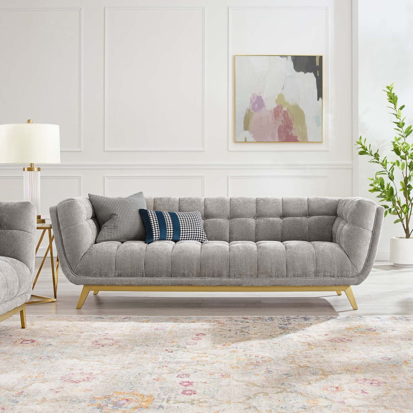 Damini Velvet Sofa