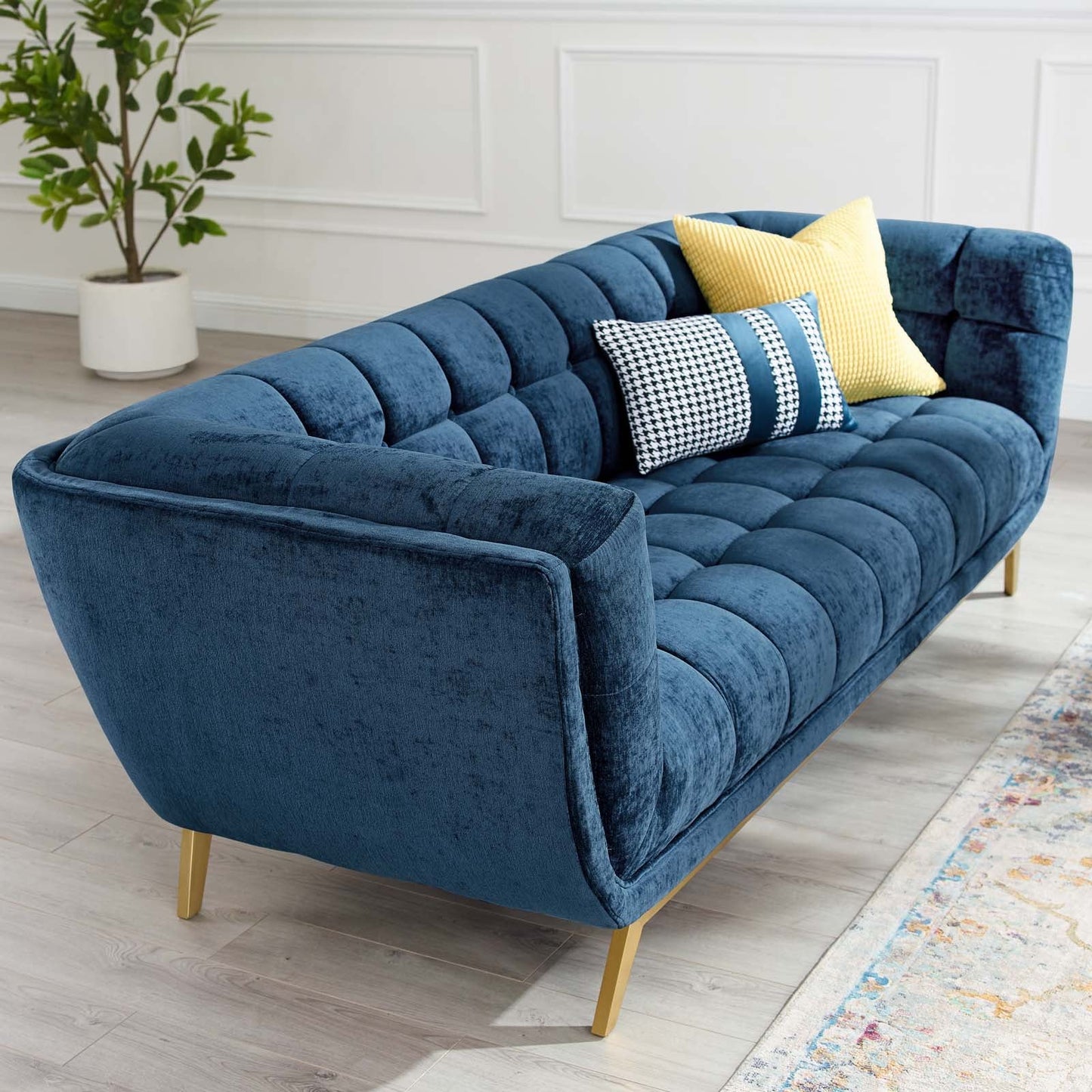 Damini Velvet Sofa