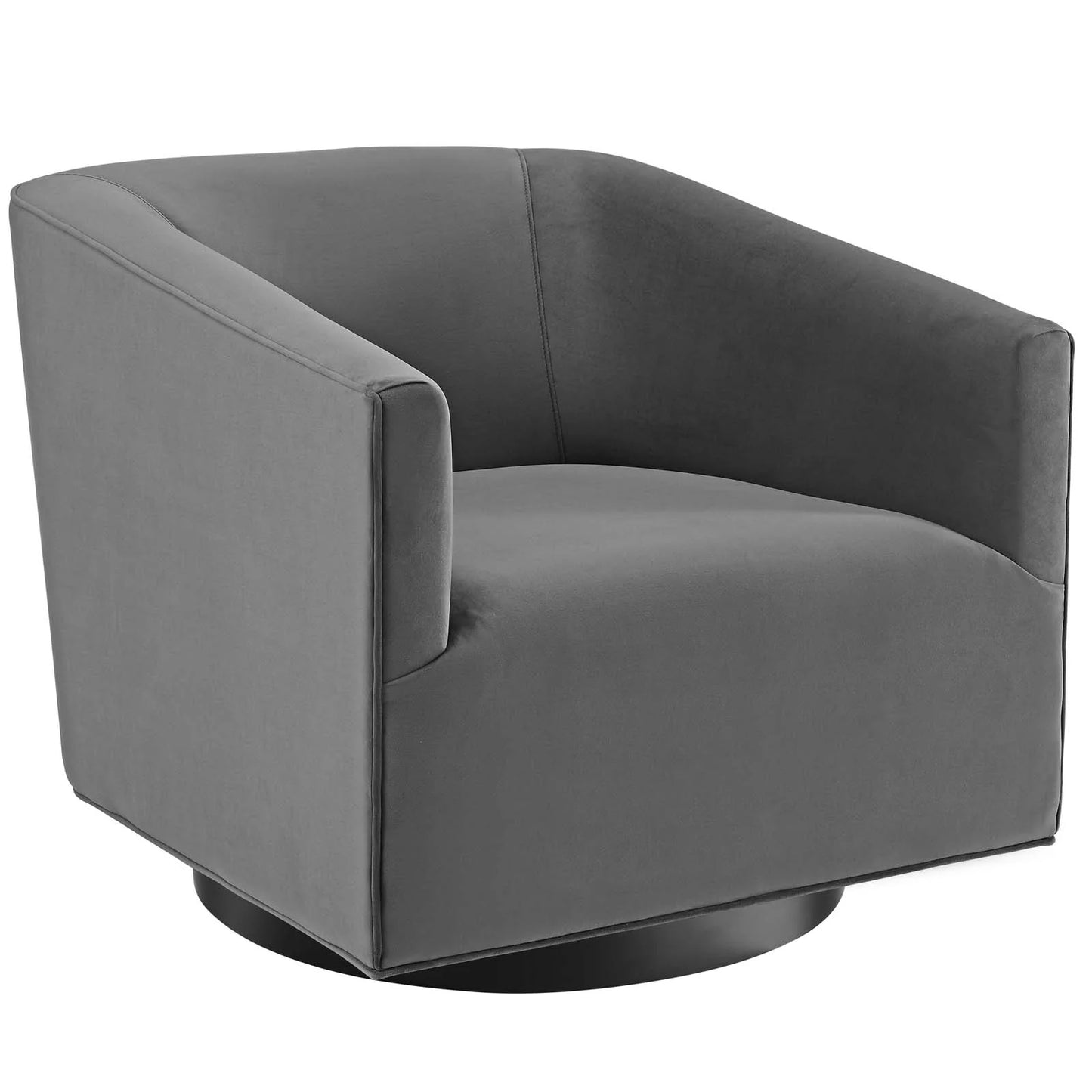 Jit Velvet Swivel Chair- Set of Two