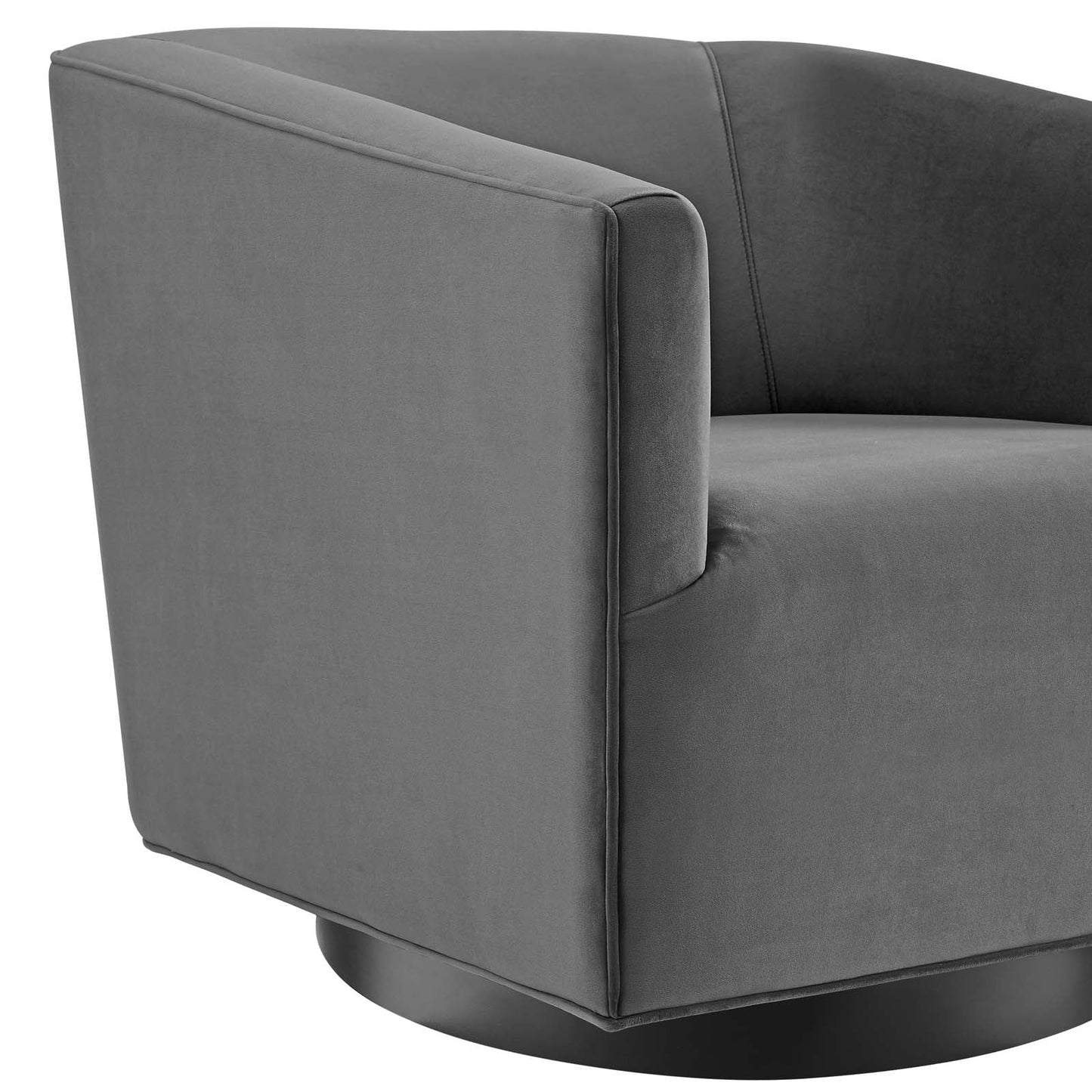 Jit Velvet Swivel Chair- Set of Two