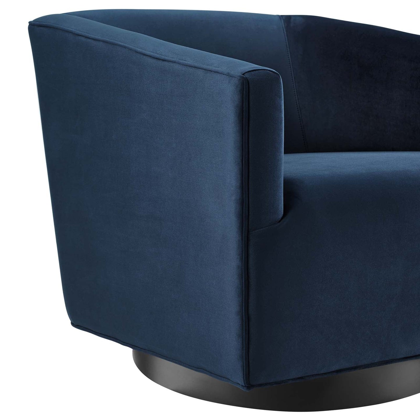 Jit Velvet Swivel Chair- Set of Two