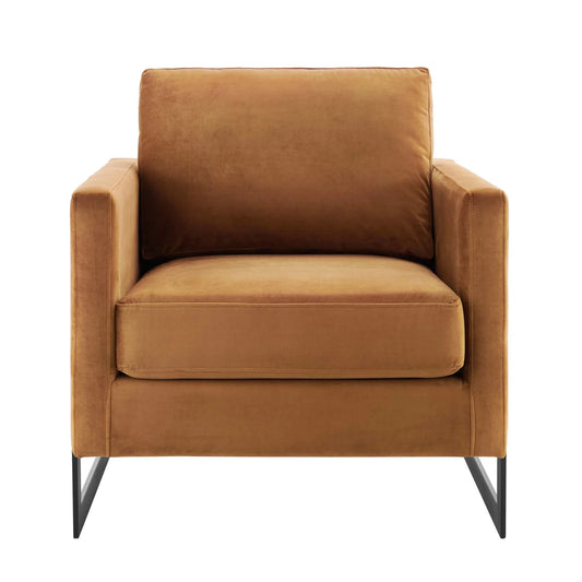 Sean Velvet Accent Chair