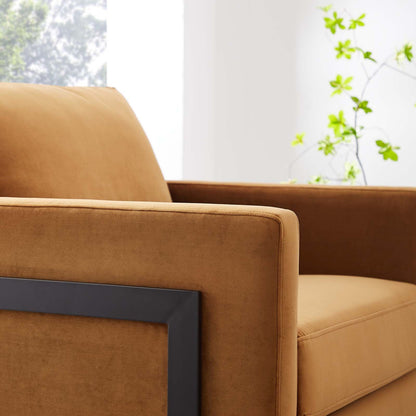 Nava Vegan Leather Accent Chair