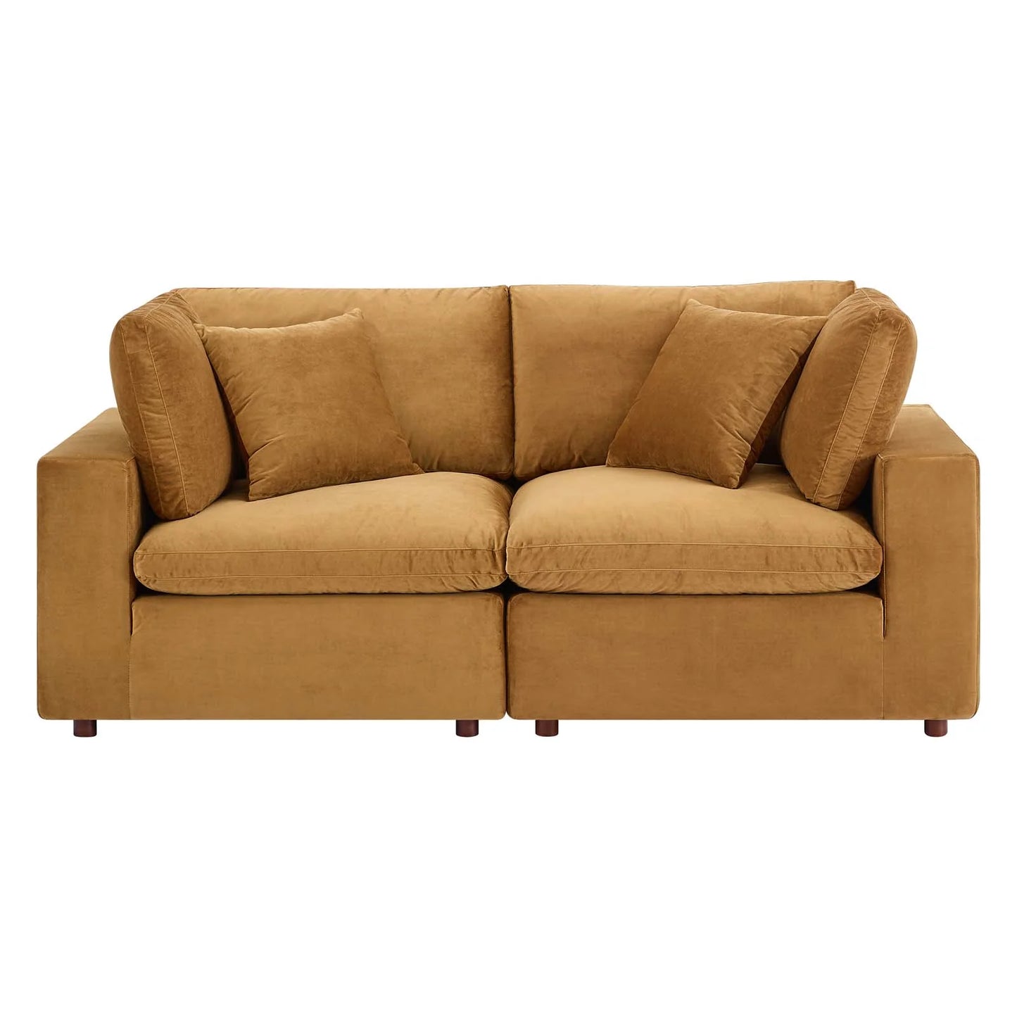 Zaara Overstuffed Loveseat