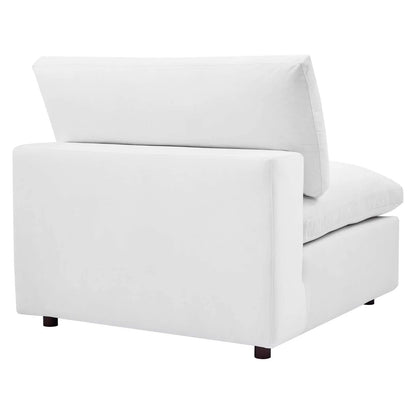Tobi Overstuffed Velvet 8-Piece Sectional Sofa