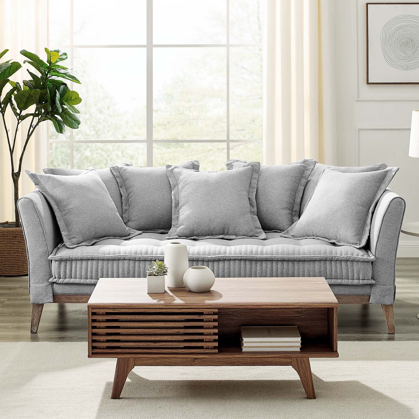 Rikita Fabric Sofa