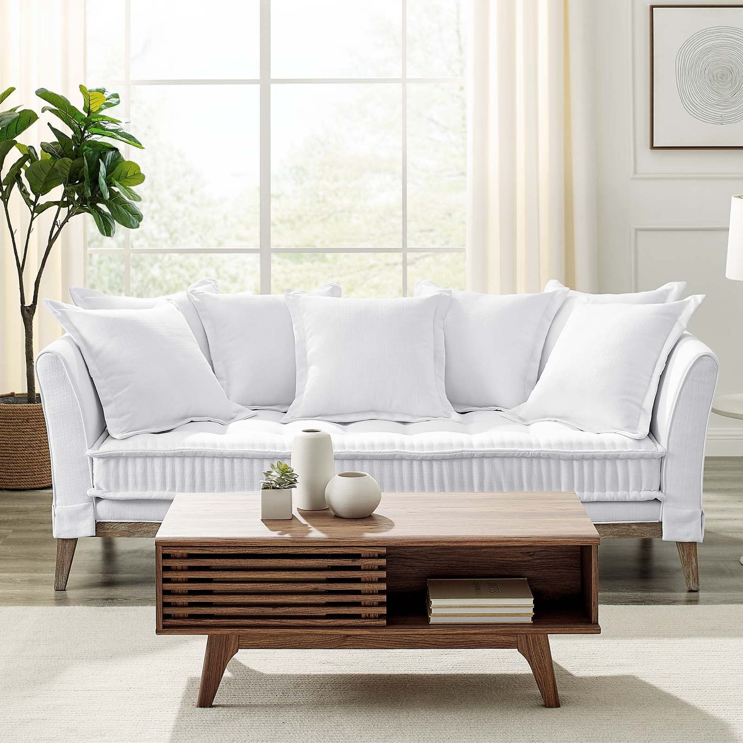 Rikita Fabric Sofa