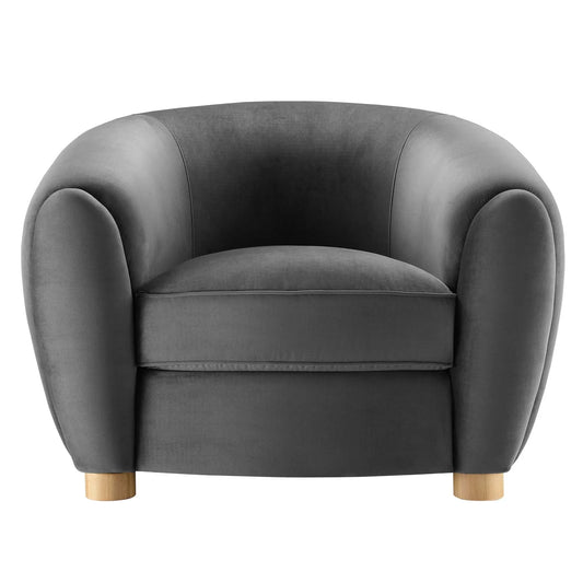 Krish Velvet Armchair