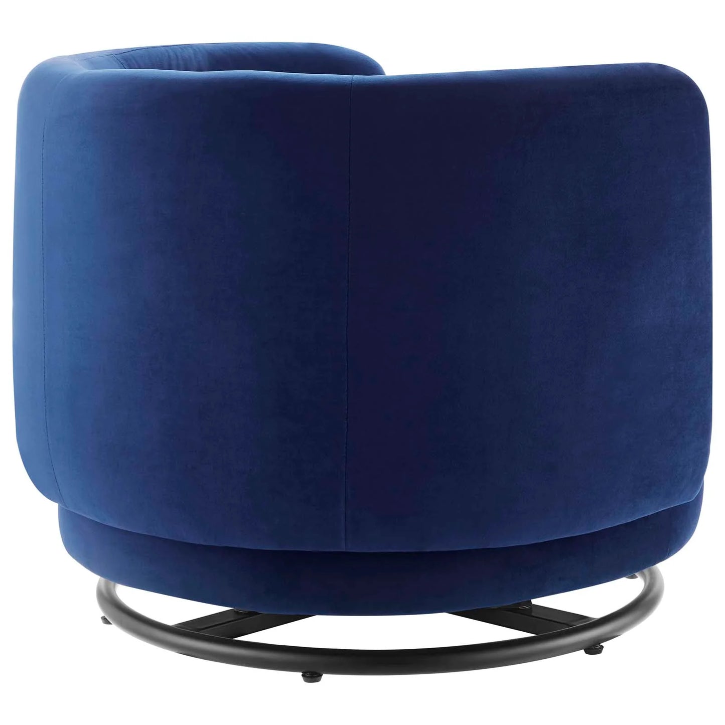 Zia Velvet Swivel Armchair