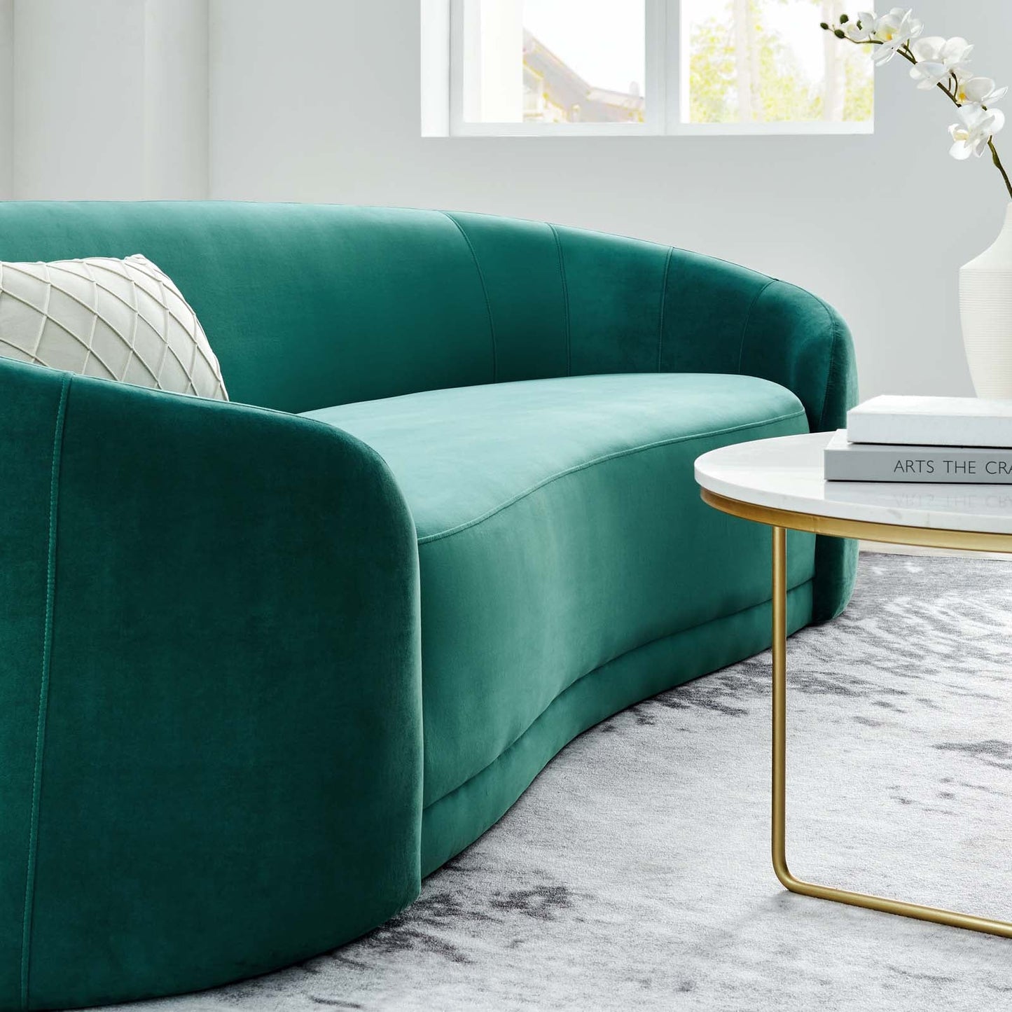 Naaz Velvet Sofa