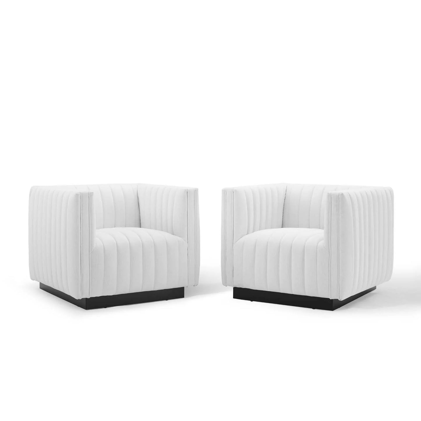 Pia Upholstered Armchair- Set of Two