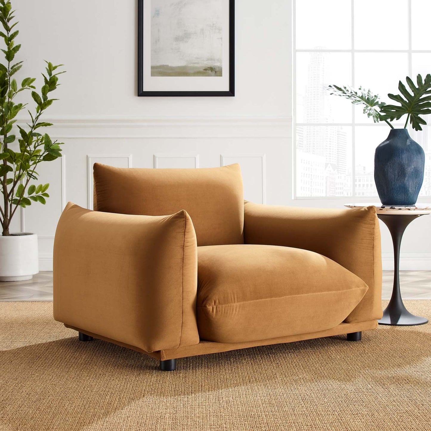 Ace Velvet Armchair