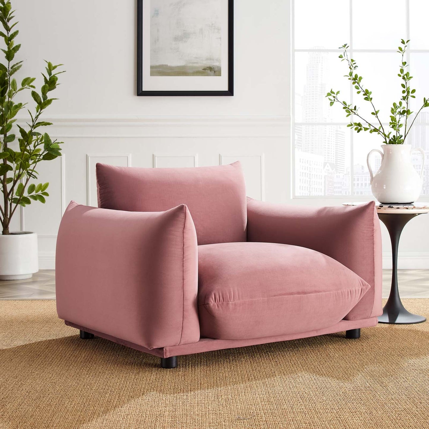 Ace Velvet Armchair