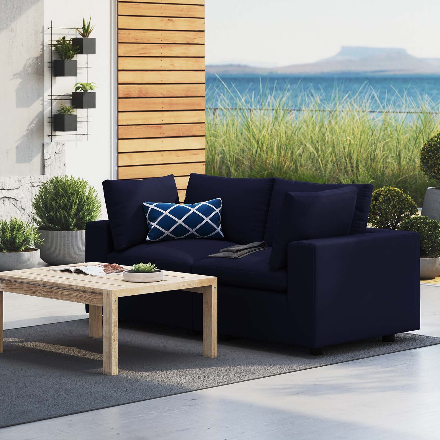 Commix Sunbrella® Outdoor Patio Loveseat