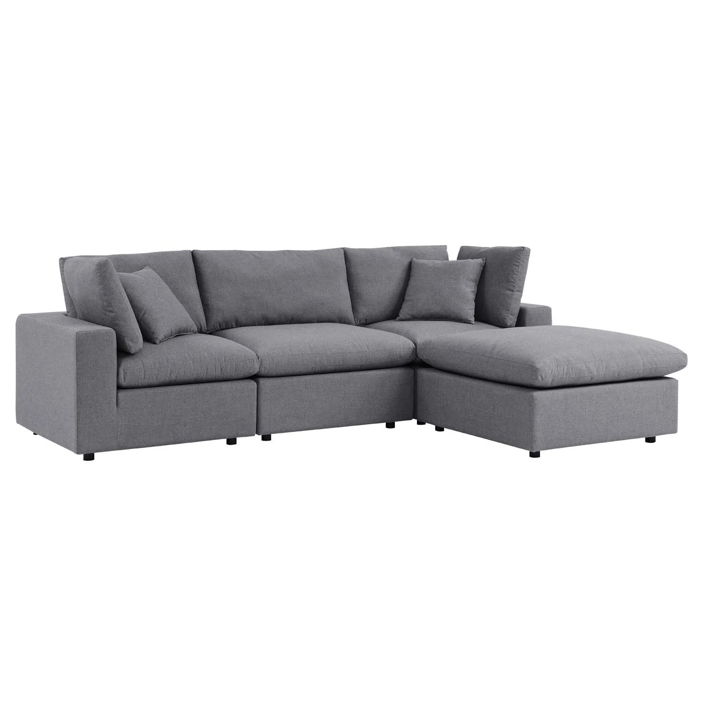 Commix 4-Piece Sunbrella® Outdoor Patio Sectional Sofa