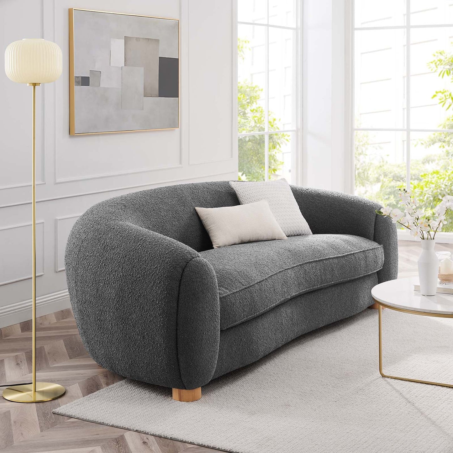 Krish Boucle Sofa