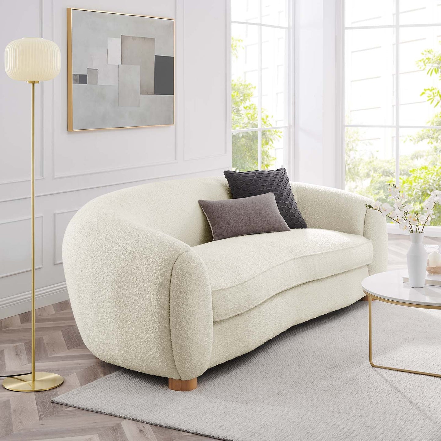 Krish Boucle Sofa